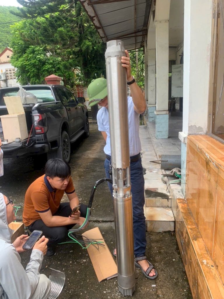 Những lỗi hay gặp máy bơm chìm giếng khoan bơm hỏa tiễn